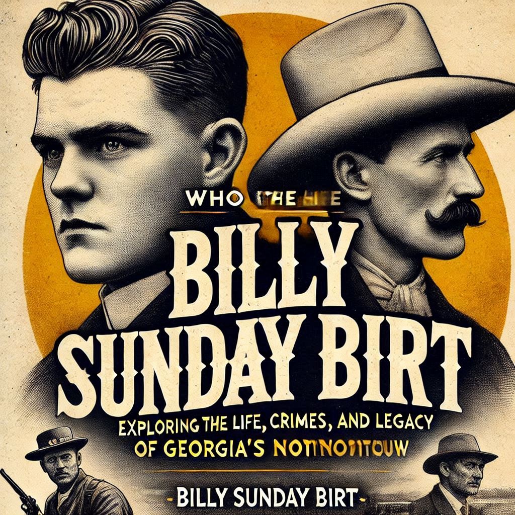 Who Was Billy Sunday Birt? Exploring the Life, Crimes, and Legacy of Georgia’s Notorious Outlaw