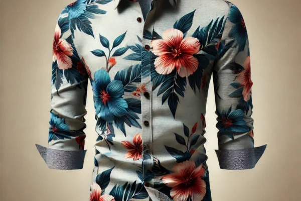 Why Should You Choose the 299 Rs Only Flower Style Casual Men Shirt Long Sleeve from TheSparkShop.in?